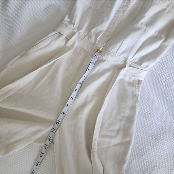 Abercrombie and fitch jumpsuit tie belt side pockets - Picture 8 of 10